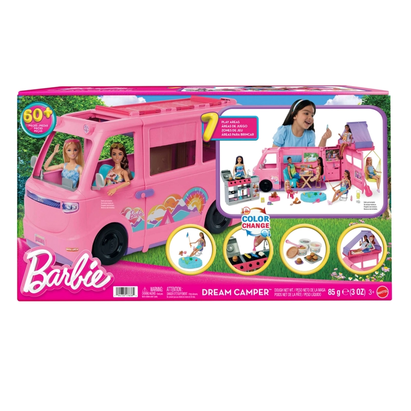 BARBIE CAMPER DE LOS SUEÑOS AUTO TRANSFORMABLE - 2