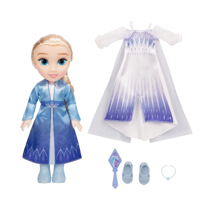 MUÑECA FASHION 35 CM DISNEY CON ACCESORIOS - ELSA - 1