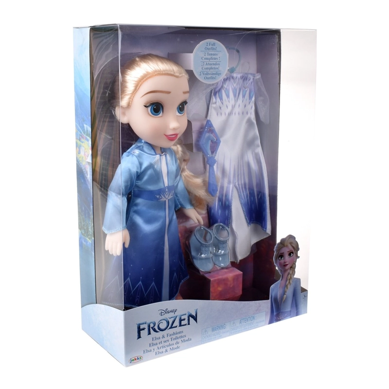 MUÑECA FASHION 35 CM DISNEY CON ACCESORIOS - ELSA - 2