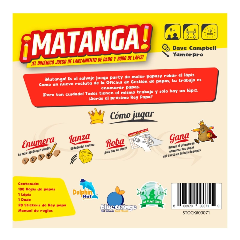 JUEGO DE MESA MATANGA - 3