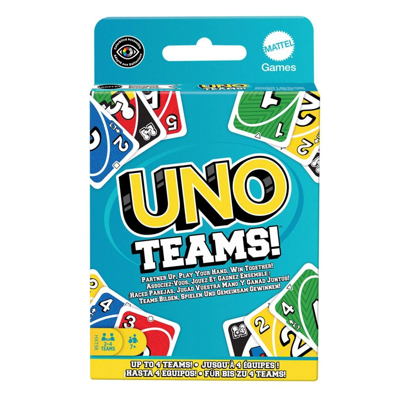 JUEGO DE MESA UNO TEAMS - 1