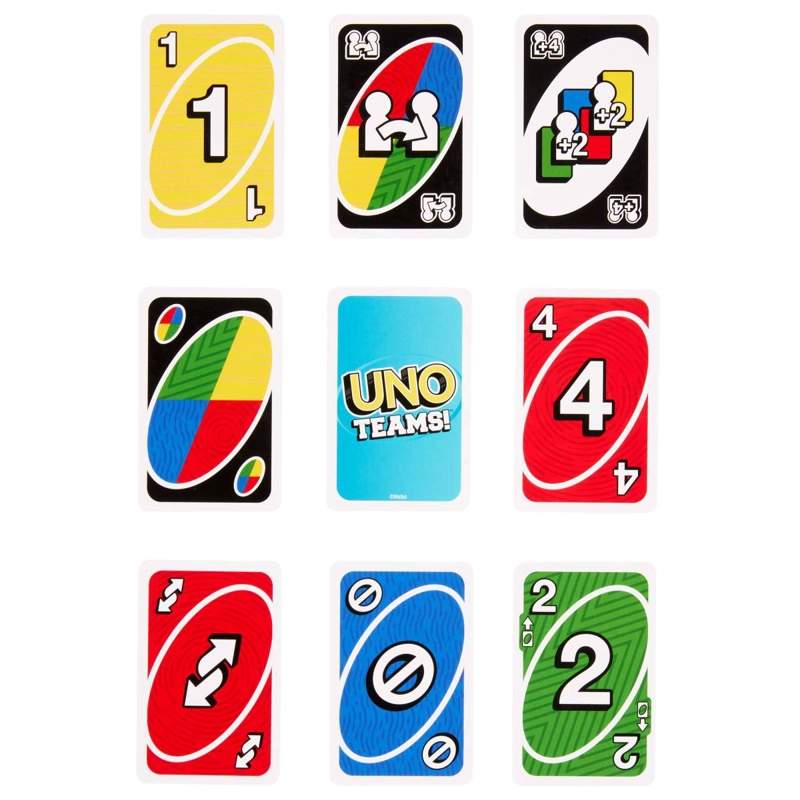 JUEGO DE MESA UNO TEAMS - 5