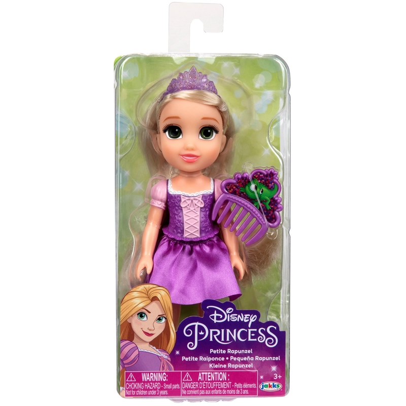 MUÑECA 15 CM DISNEY CON PEINE - RAPUNZEL - 1