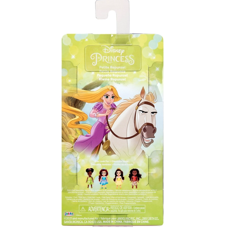 MUÑECA 15 CM DISNEY CON PEINE - RAPUNZEL - 2