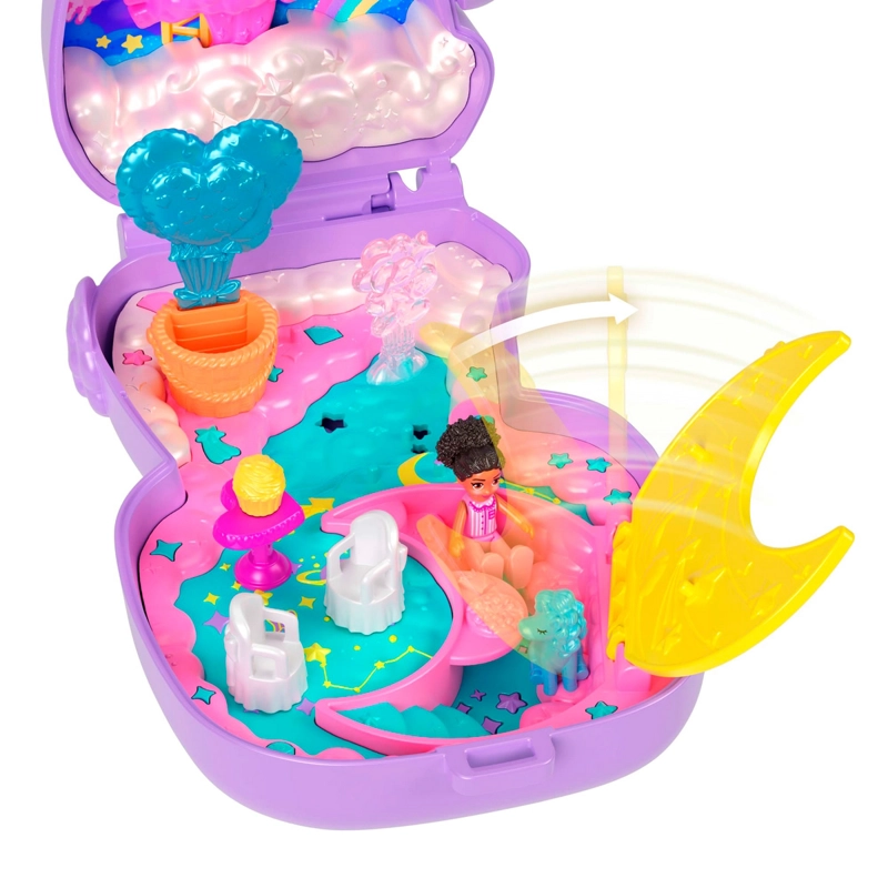 POLLY POCKET SET DE JUEGO MUNDO - COMPACTO MUNDO DE ENSUEÑO - 5