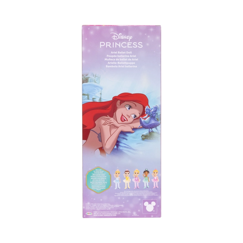 MUÑECA BALLET ARIEL PRINCESAS DISNEY 35 CM - 4