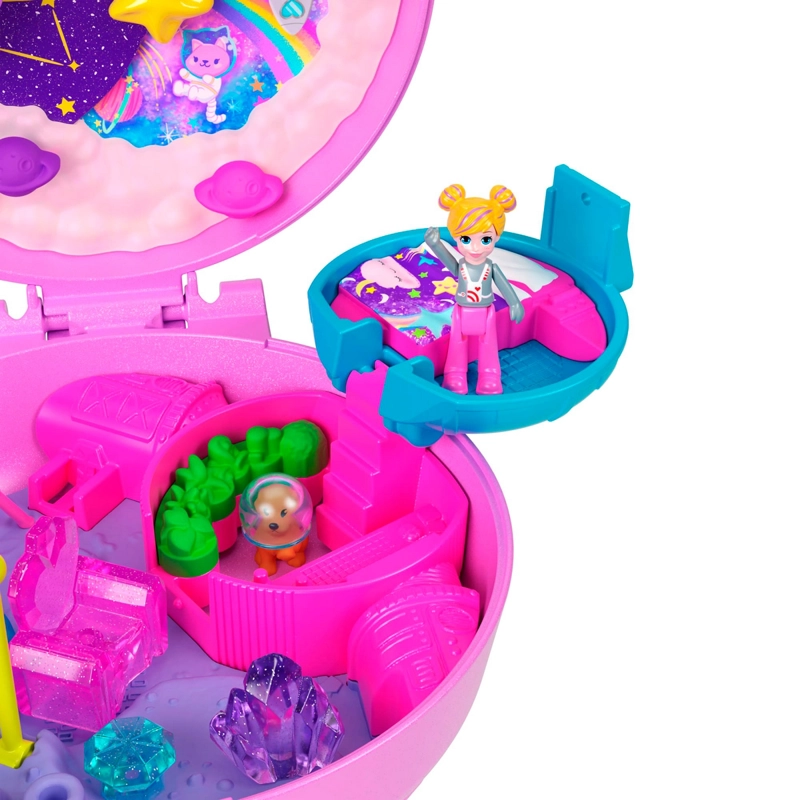 POLLY POCKET SET MUNDO COMPACTOS - COMPACTO DE PLANETA POLLY - 5