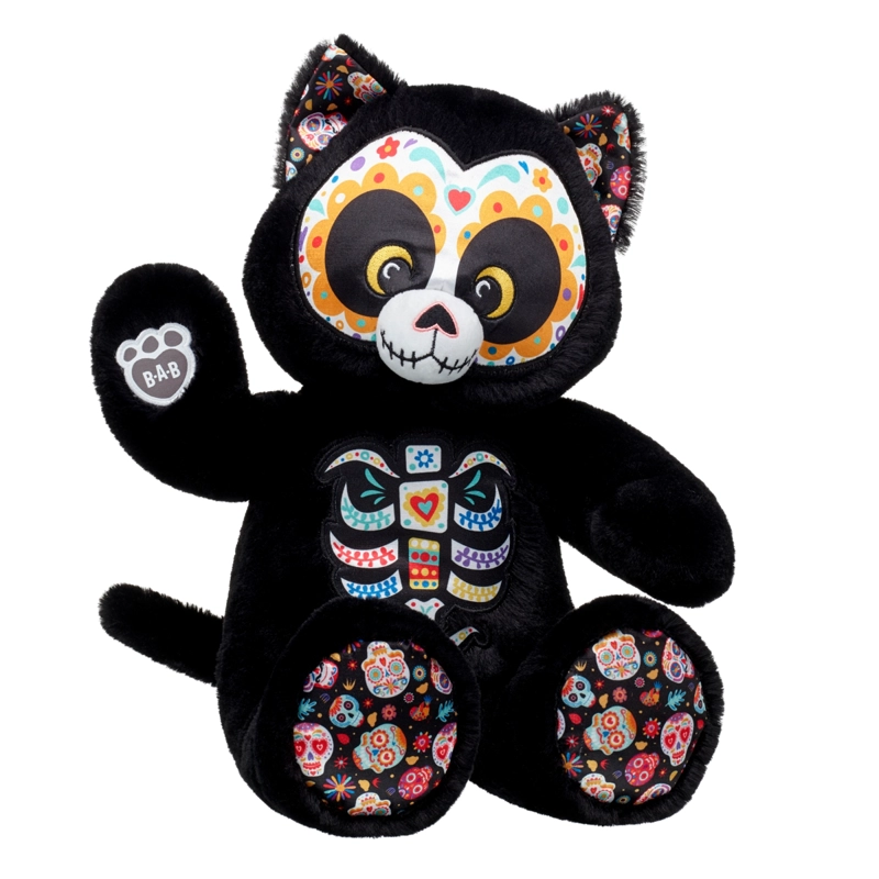 PELUCHE GATO DIA DE LOS MUERTOS BUILD-A-BEAR - 2
