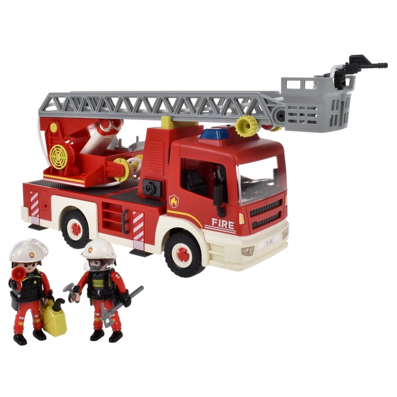 CARRO BOMBERO CON FIGURA Y SONIDO Y ACCESORIOS - 4