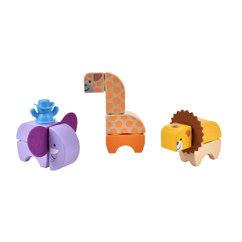 SET DE BLOQUES ANIMALES SEL SAFARI MELISSA AND DOUG - 5