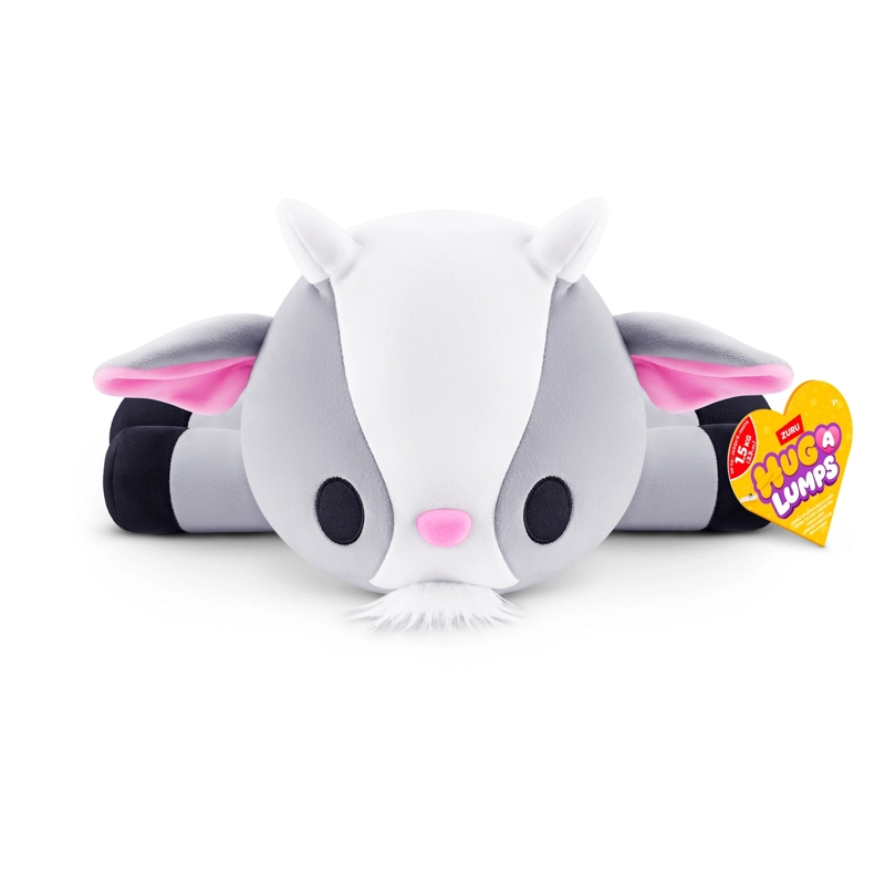 PELUCHE BLANDITO MEDIANO HUG-A-LUMPS DE ZURU - GRAHAM CABRA - 2