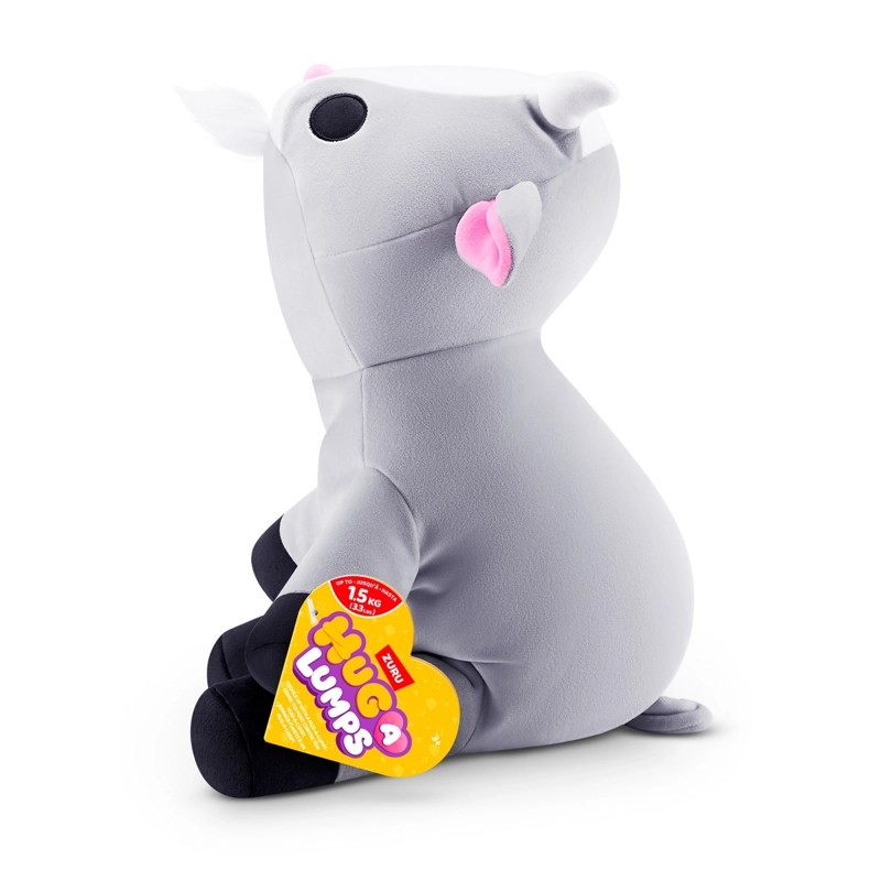 PELUCHE BLANDITO MEDIANO HUG-A-LUMPS DE ZURU - GRAHAM CABRA - 3