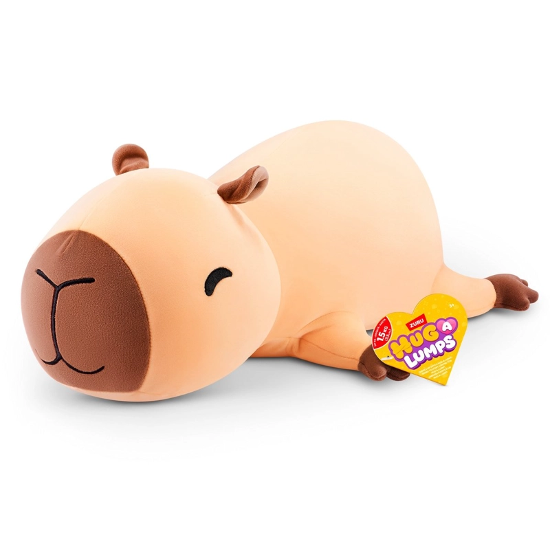 PELUCHE MEDIANO HUG-A-LUMPS DE ZURU - CONNIE CAPIBARA - 1