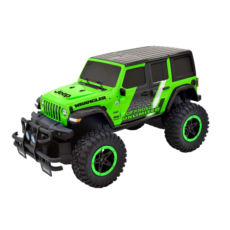 JEEP R CONTROLADO WRANGLER SAHARA ESCALA 1:16 BATERIA LITIO - 1