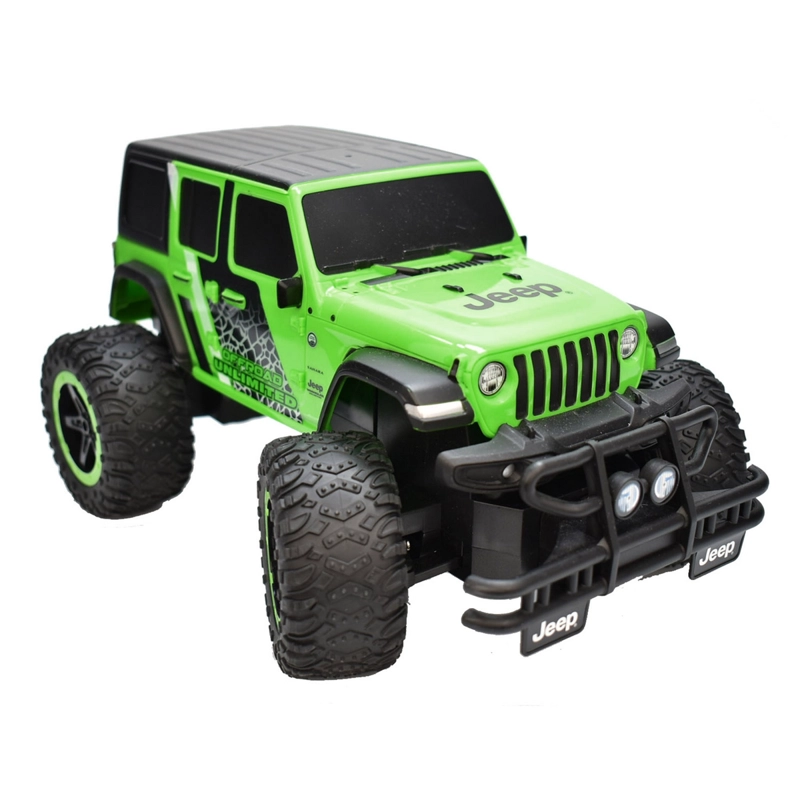 JEEP R CONTROLADO WRANGLER SAHARA ESCALA 1:16 BATERIA LITIO - 6