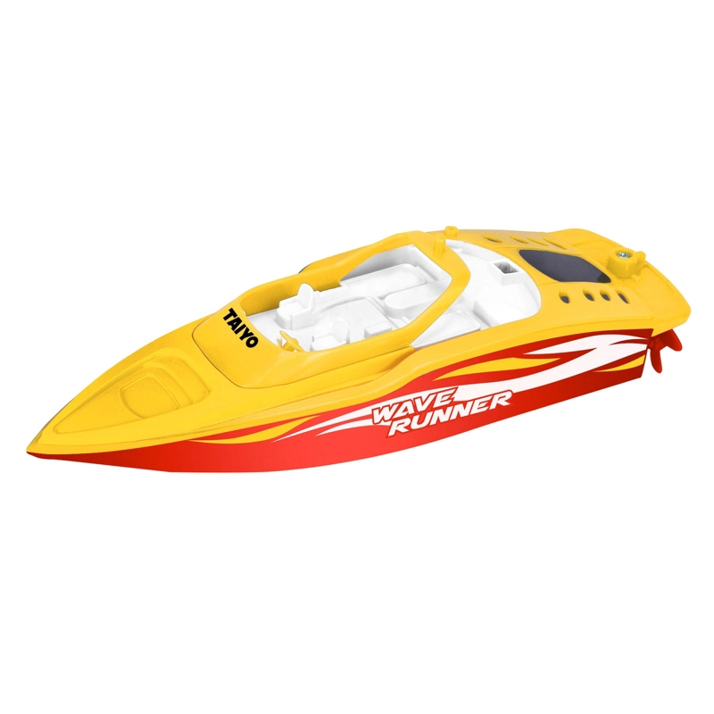 LANCHA RADIO CONTROLADA WAVE RUNNER CON BATERIA DE LITIO - 1