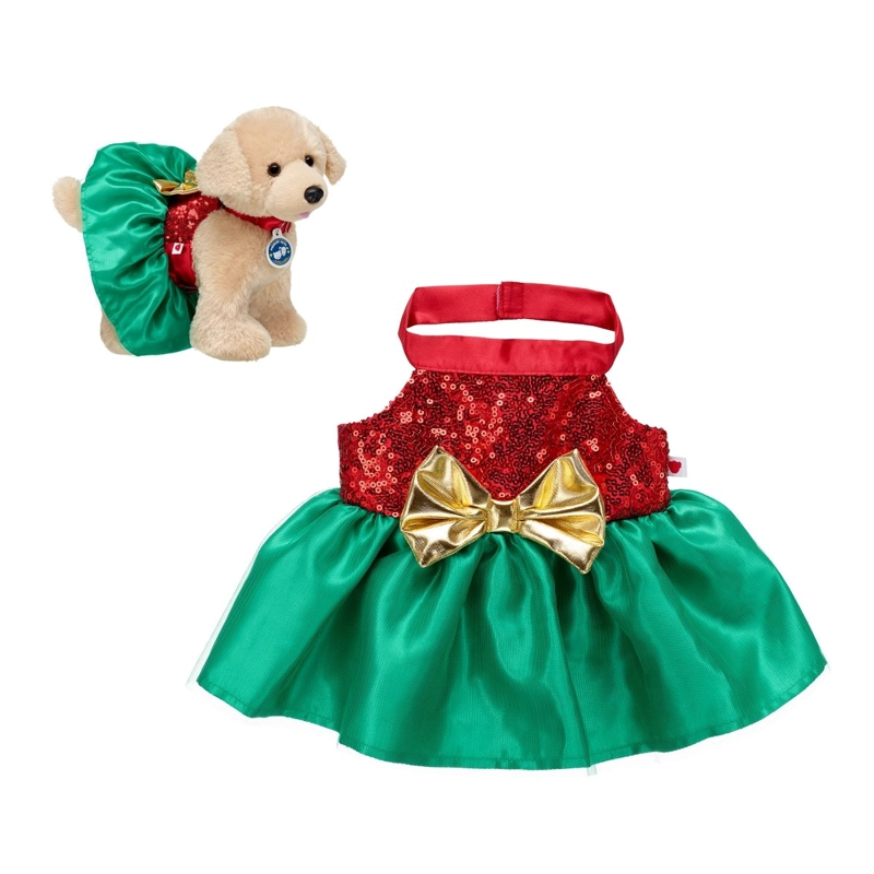 VESTIDO SATIN NAV 25 BUILD-A-BEAR - 2