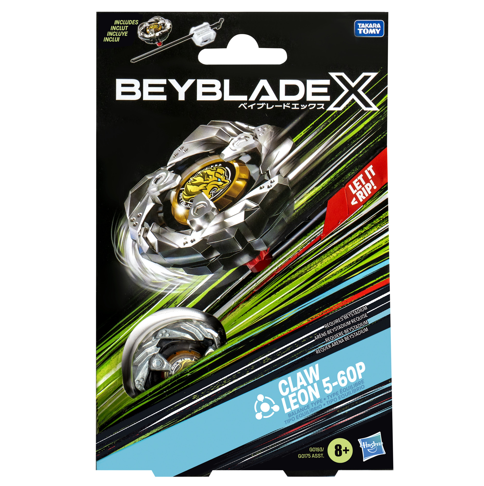 BEYBLADE X STARTER PACK TOP - CLAW LEON BALANCE - 3