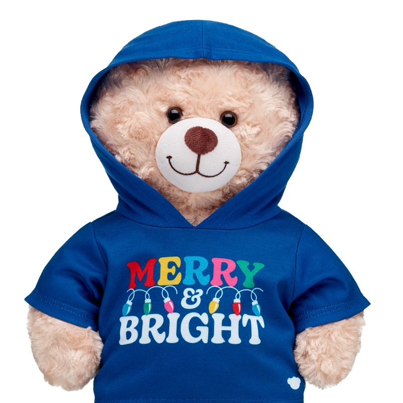POLERON AZUL MERRY Y BRIGHT BUILD-A-BEAR - 2