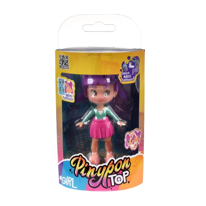 MUÑECA 11 CM PINYPON TOP - MORADO - 3