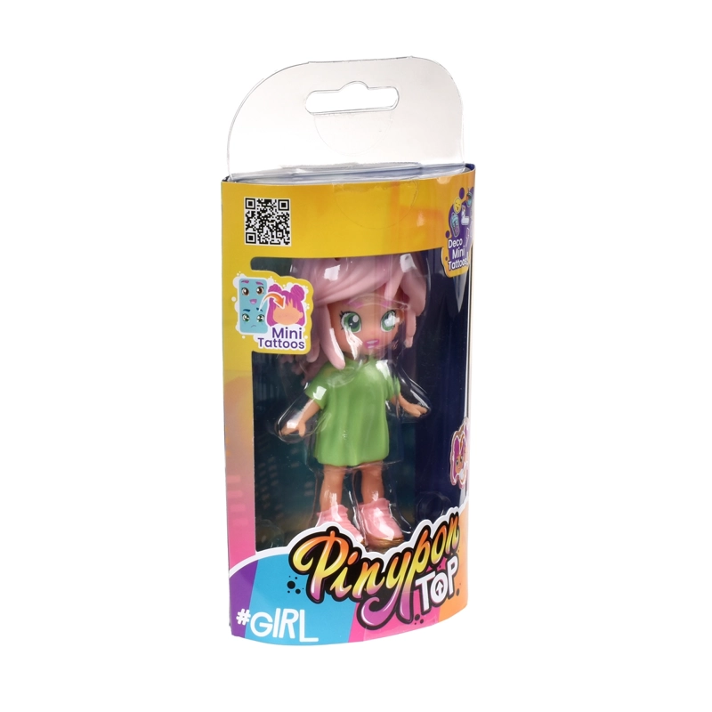 MUÑECA 11 CM PINYPON TOP - ROSA - 2