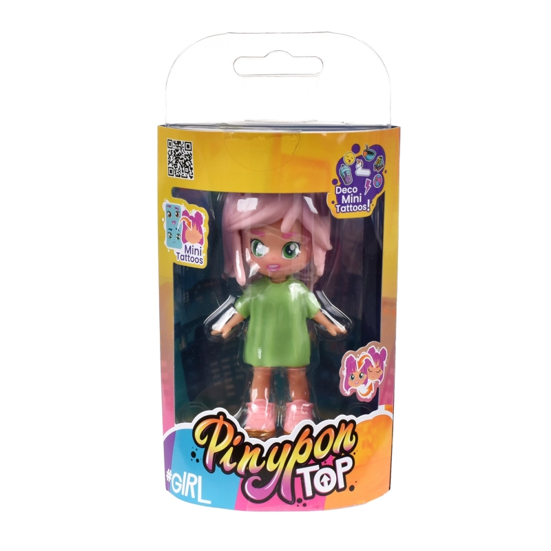 MUÑECA 11 CM PINYPON TOP - ROSA - 3