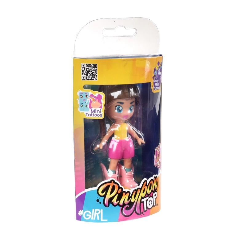 MUÑECA 11 CM PINYPON TOP - CAFE - 2
