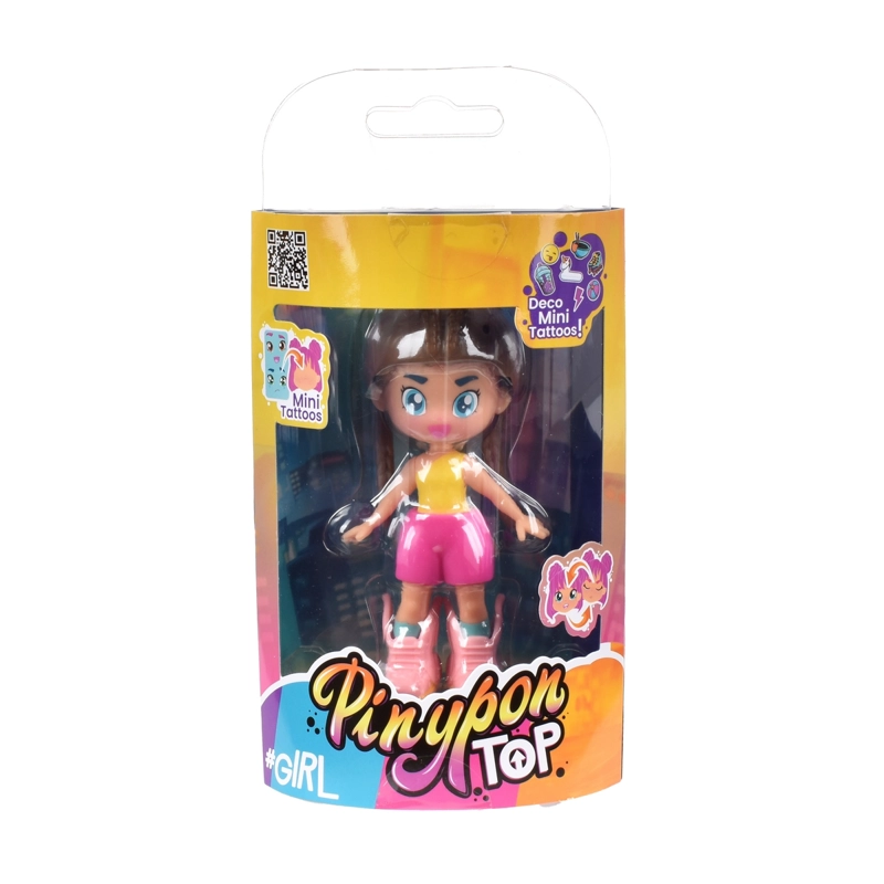 MUÑECA 11 CM PINYPON TOP - CAFE - 3