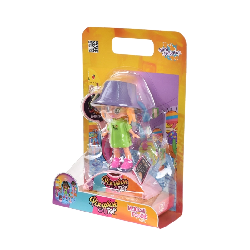 MUÑECA 11 CM FOODIE GIRLS PINYPON TOP - COMIDA MEXICANA - 2