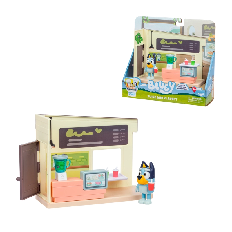 BLUEY MINI PLAYSET BARRA DE JUGOS - 1