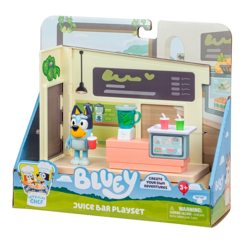 BLUEY MINI PLAYSET BARRA DE JUGOS - 2