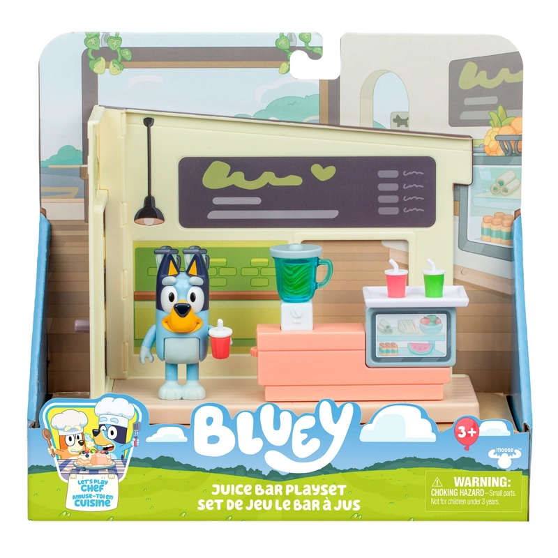 BLUEY MINI PLAYSET BARRA DE JUGOS - 3