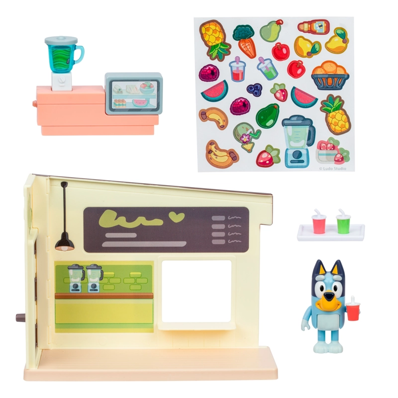 BLUEY MINI PLAYSET BARRA DE JUGOS - 4