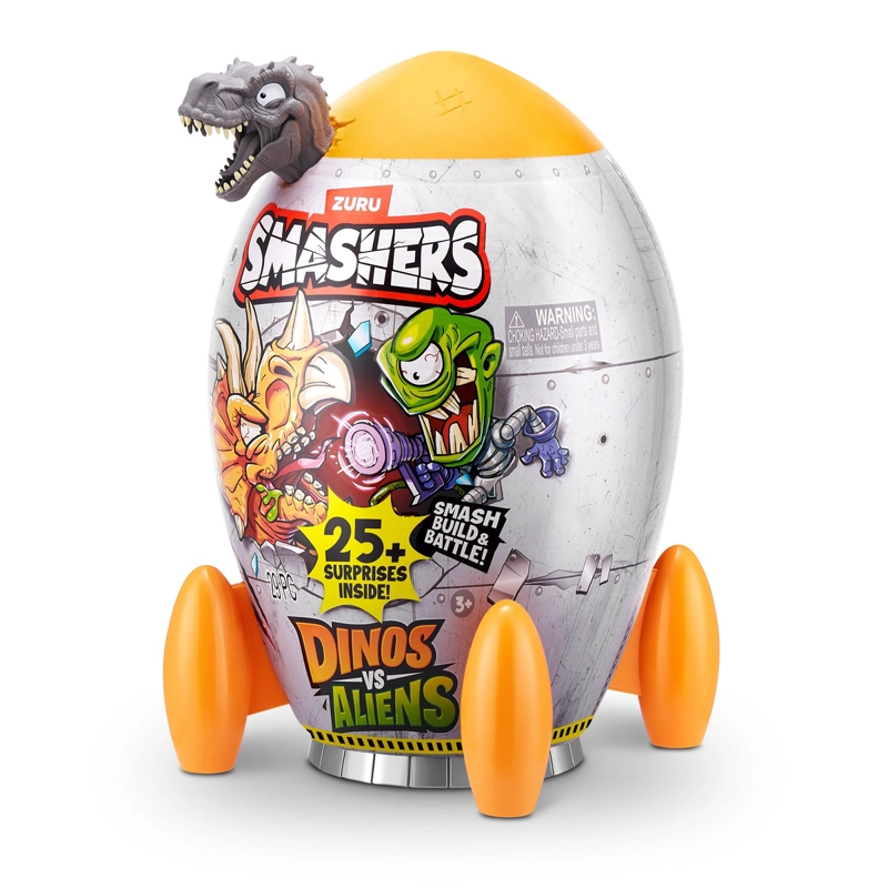 HUEVO SMASHERS DINOSAURIOS V/S ALIENS DE ZURU - 2