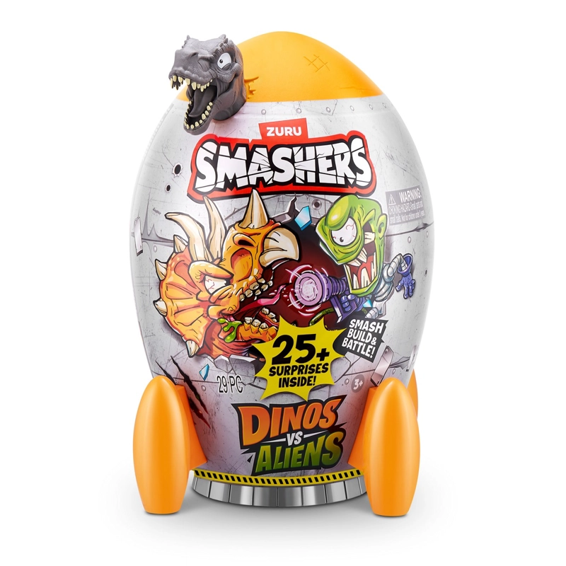 HUEVO SMASHERS DINOSAURIOS V/S ALIENS DE ZURU - 3