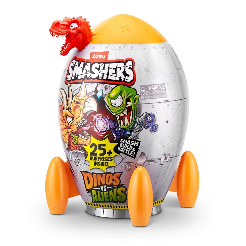 HUEVO SMASHERS DINOSAURIOS V/S ALIENS DE ZURU - 7