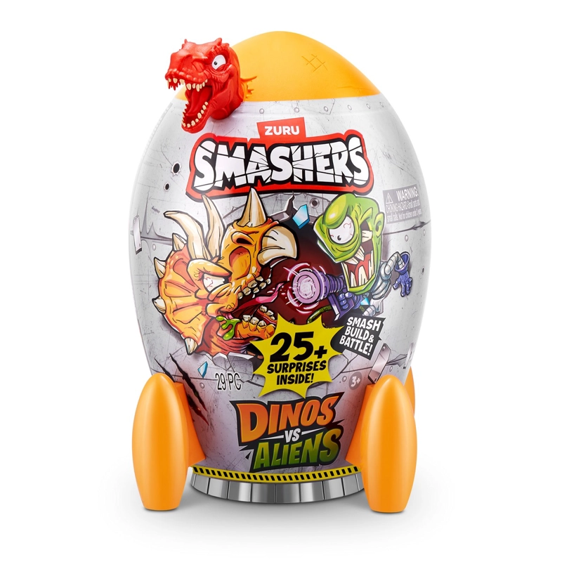 HUEVO SMASHERS DINOSAURIOS V/S ALIENS DE ZURU - 8