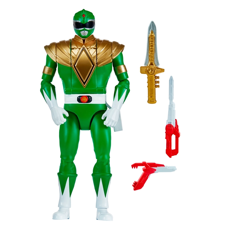 POWER RANGERS FIGURA GIRA CABEZA - GREEN RANGER - 3