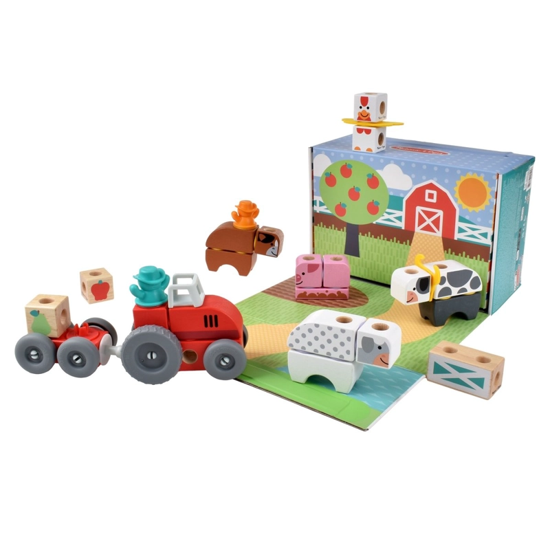 SET DE BLOQUES LA GRANJA MELISSA AND DOUG - 1