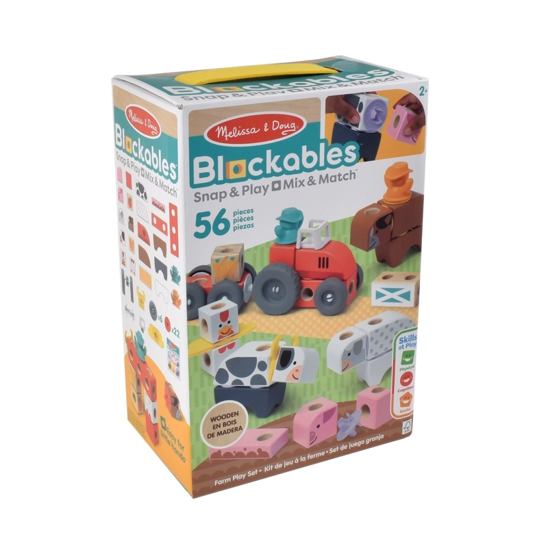 SET DE BLOQUES LA GRANJA MELISSA AND DOUG - 2