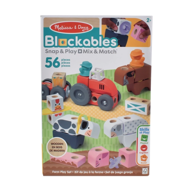 SET DE BLOQUES LA GRANJA MELISSA AND DOUG - 3