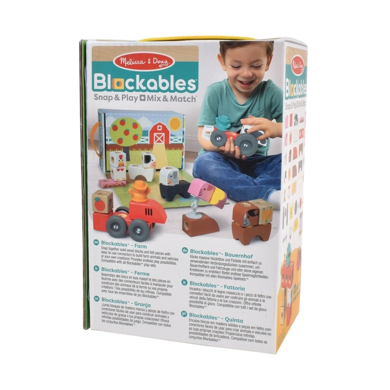 SET DE BLOQUES LA GRANJA MELISSA AND DOUG - 4
