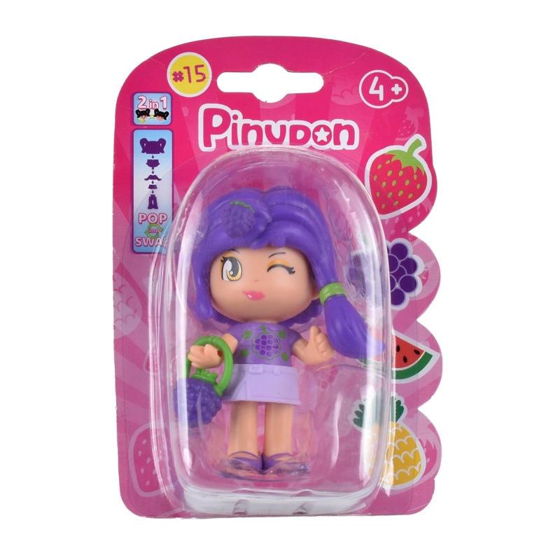 MUÑECA PINYPON CON ACCESORIO - MORADO - 3