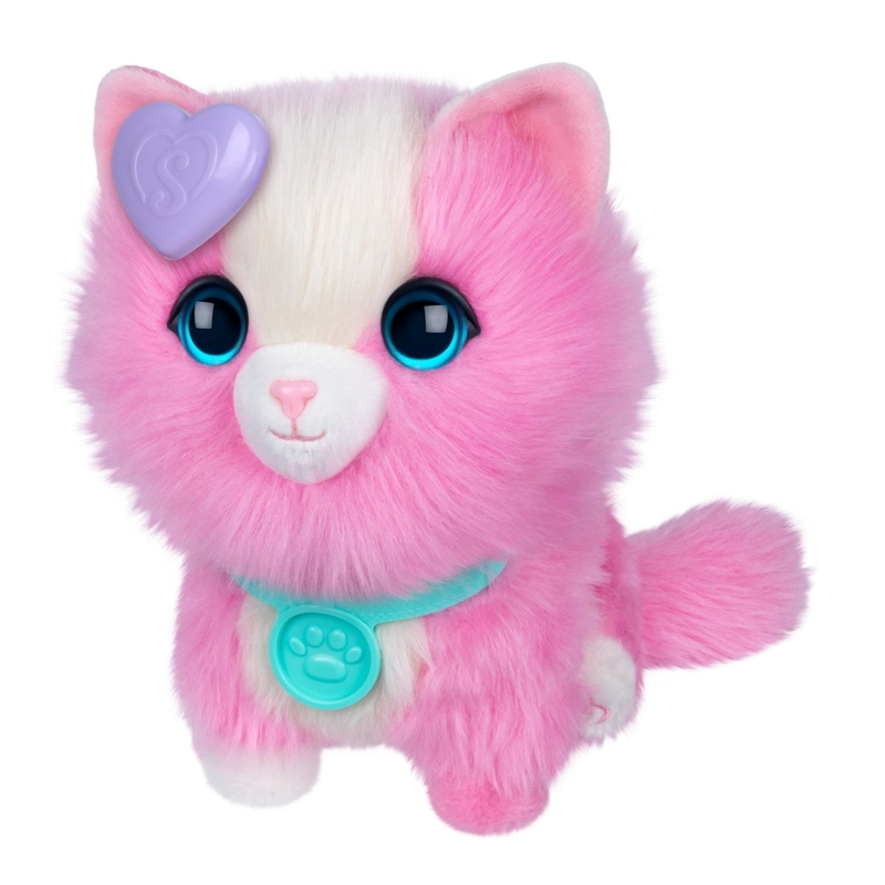 PELUCHE RESCATAME CASITA Y ACC SCRUFF A LUVS - GATO ROSADO - 1