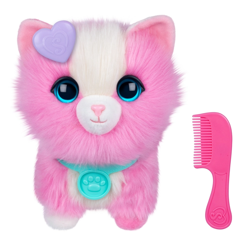 PELUCHE RESCATAME CASITA Y ACC SCRUFF A LUVS - GATO ROSADO - 8