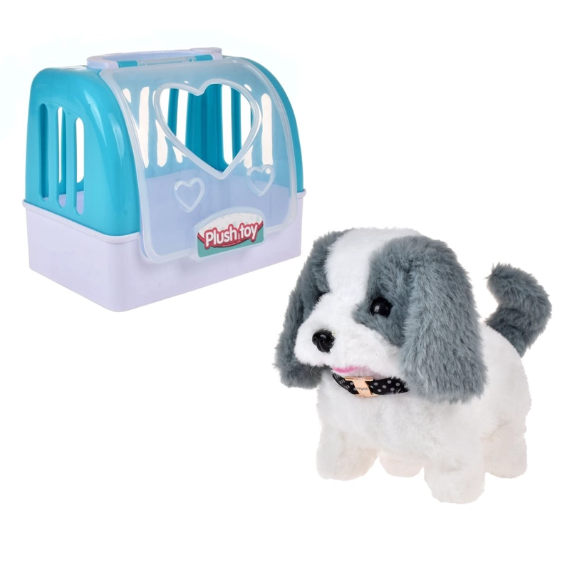 JAULA TRANSPORTADORA PERRITO CAMINADOR CON SONIDO - 1
