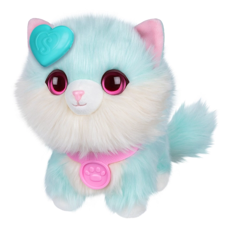 PELUCHE RESCATAME CASITA Y ACC SCRUFF A LUVS - GATO CELESTE - 1