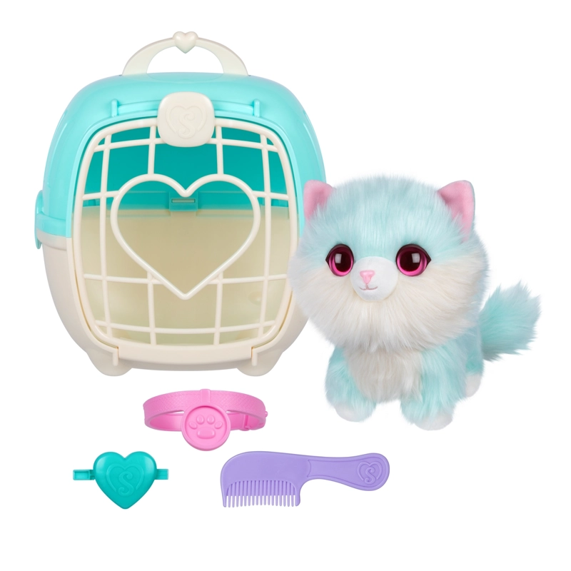 PELUCHE RESCATAME CASITA Y ACC SCRUFF A LUVS - GATO CELESTE - 5