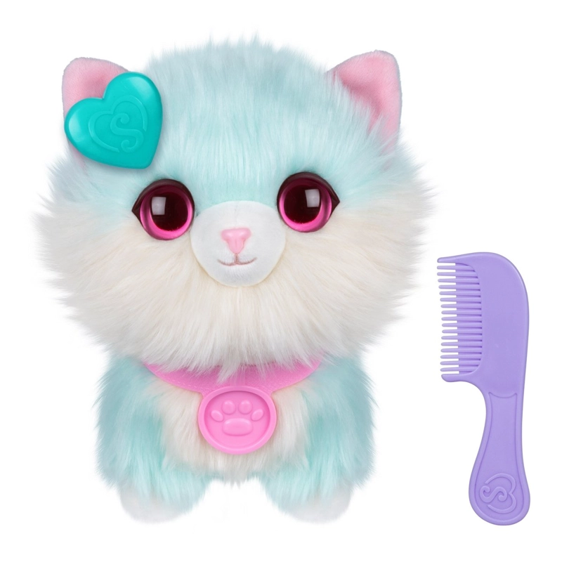 PELUCHE RESCATAME CASITA Y ACC SCRUFF A LUVS - GATO CELESTE - 8