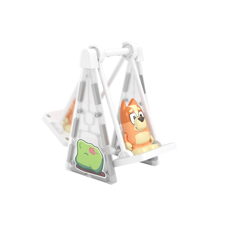 BLOQUES MAGNE TICOS BLUEY CASA FAMILIA HEELER TILE TOWN - 4